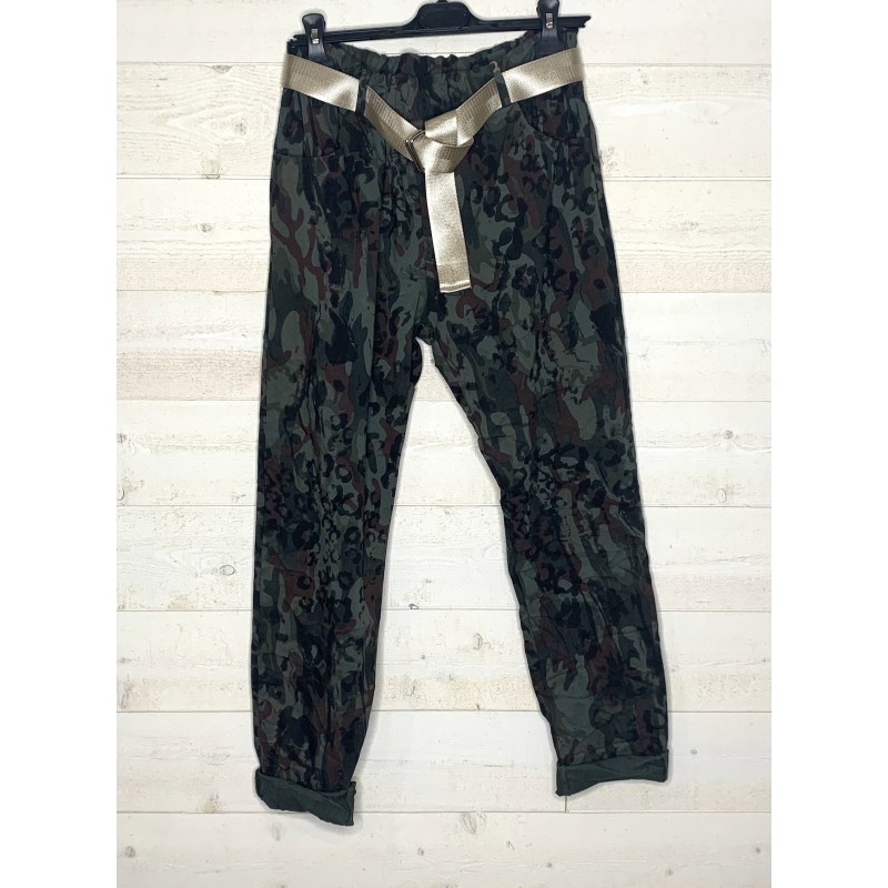 Pantalon ENJOY kaki
