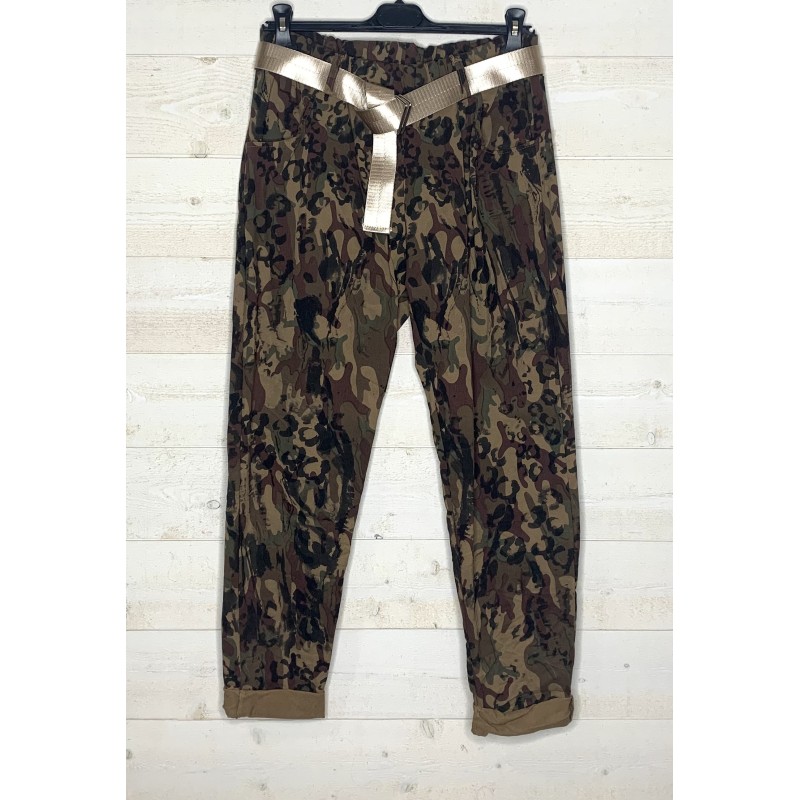 Pantalon ENJOY camel