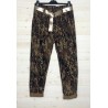 Pantalon ENJOY camel