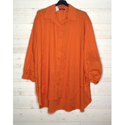 Chemise COLOR orange
