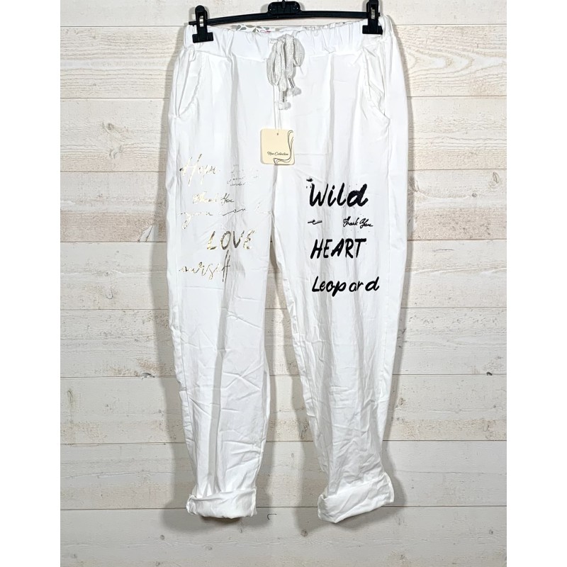 Pantalon WILD blanc