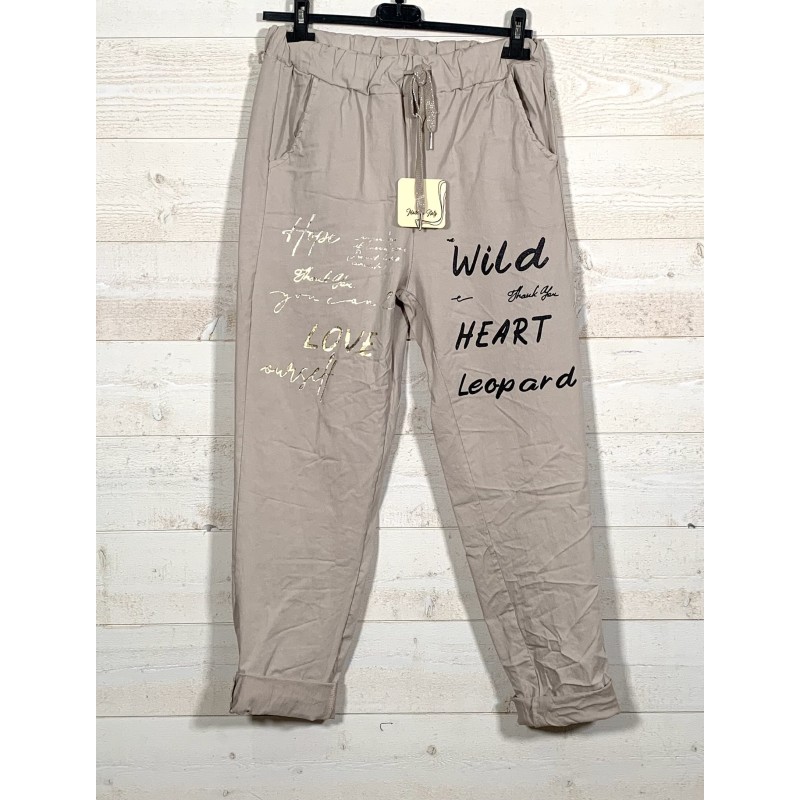 Pantalon WILD beige