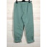 Pantalon WILD vert céladon