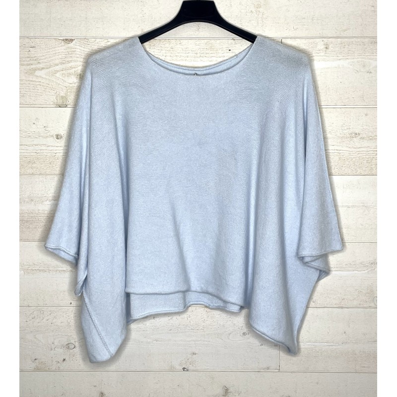 Pull LILI bleu pastel