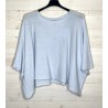 Pull LILI bleu pastel
