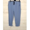 Pantalon LOTUS bleu