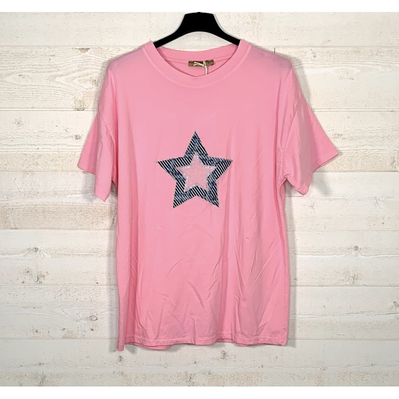 Teeshirt STELLA rose