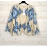 Gilet KISS bleu