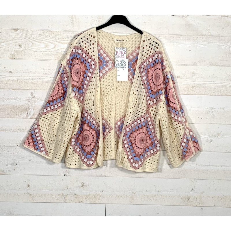 Gilet KISS rose