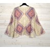 Gilet KISS rose