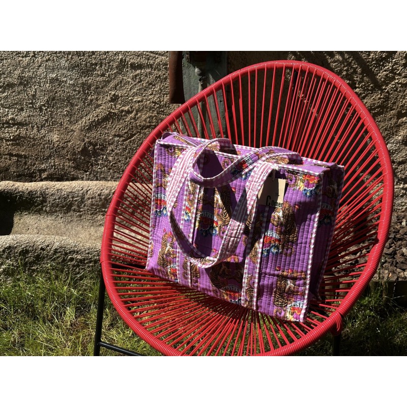 Sac PEINTURE violet