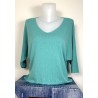 Pull Jojo vert d'eau