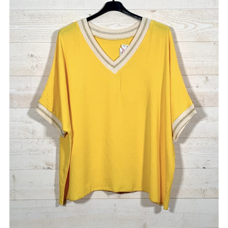 Teeshirt OVER jaune