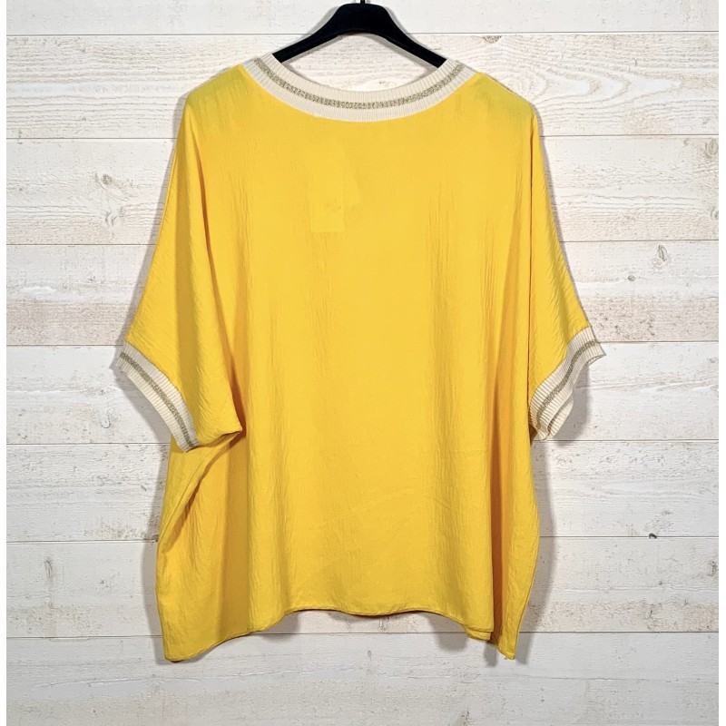 Teeshirt OVER jaune