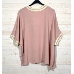 Teeshirt OVER rose