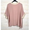 Teeshirt OVER rose