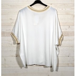 Teeshirt OVER blanc