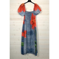 Robe MALAGA bleu