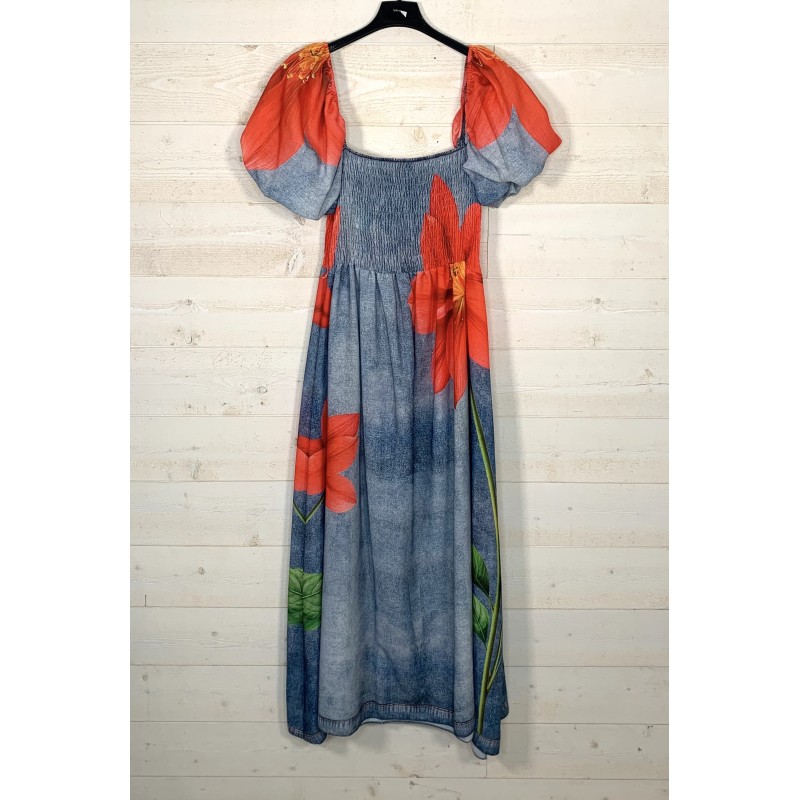 Robe MALAGA bleu