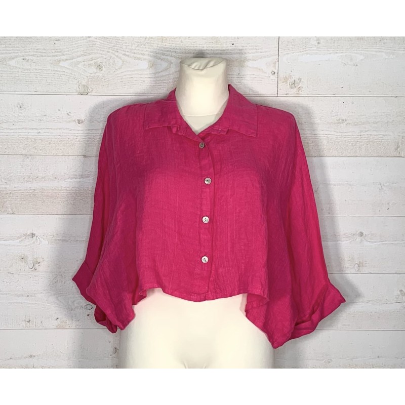 Veste PEPITA rose