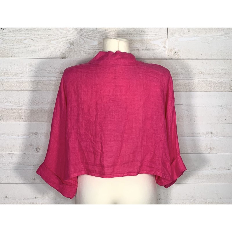 Veste PEPITA rose