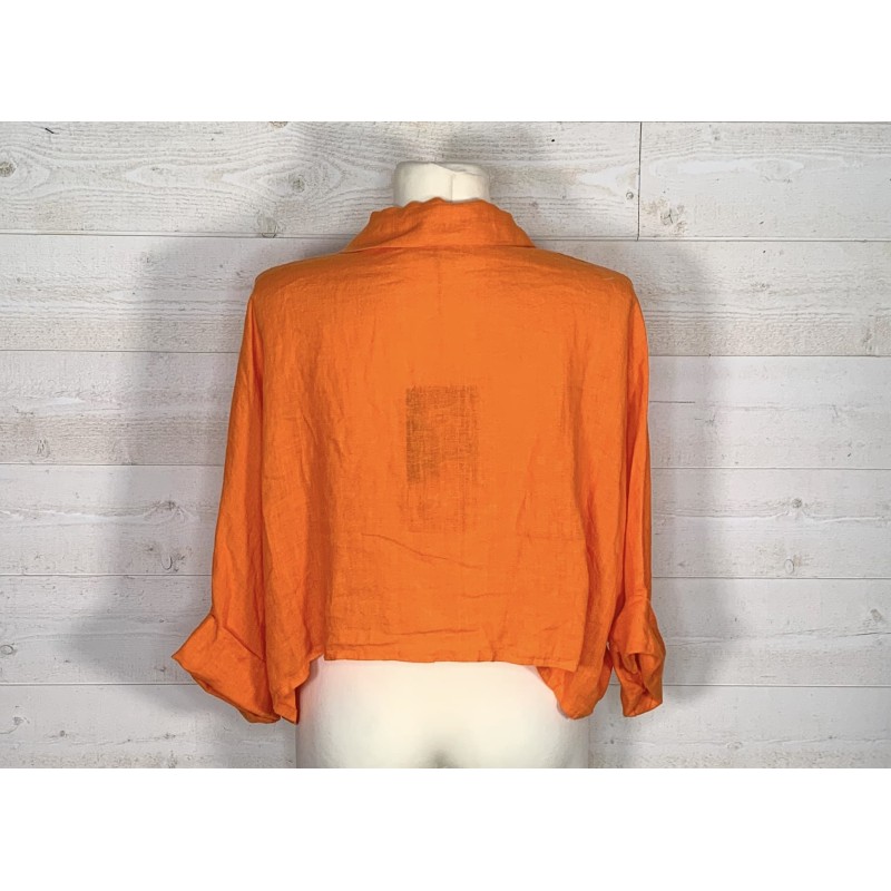 Veste PEPITA orange