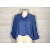 Veste PEPITA bleu