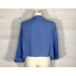 Veste PEPITA bleu