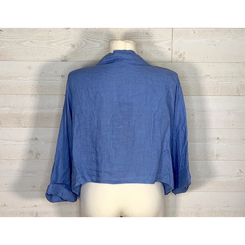 Veste PEPITA bleu