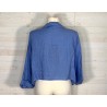 Veste PEPITA bleu