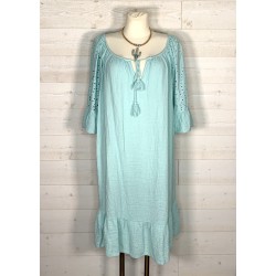 Robe Palombagia turquoise