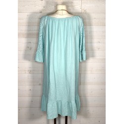 Robe Palombagia turquoise