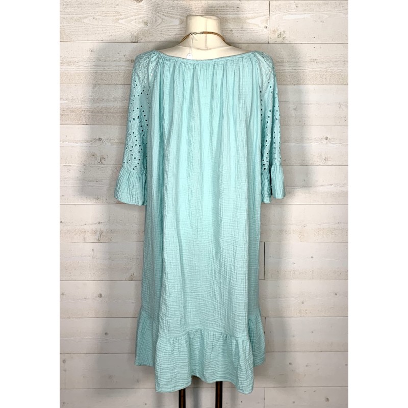 Robe Palombagia turquoise
