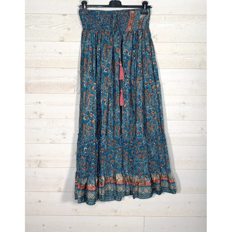 Jupe LOTUS bleu
