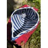 Pochette PALME framboise