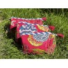 Pochette PALME framboise