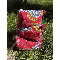 Pochette PALME framboise