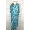 Robe POISSON turquoise