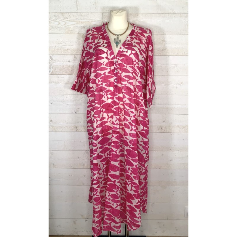 Robe POISSON rose