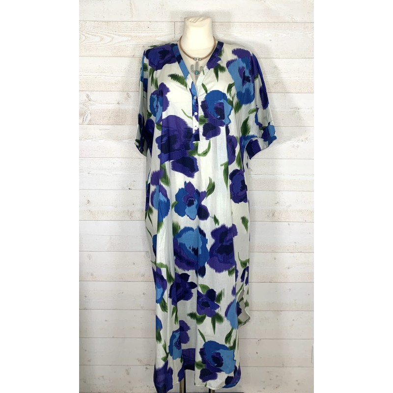 Robe QUEENZO bleu