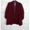 Blazer ROMA bordeau
