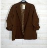 Blazer ROMA marron