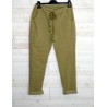 Pantalon CORA vert pistache