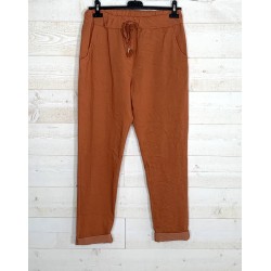 Pantalon COME brique