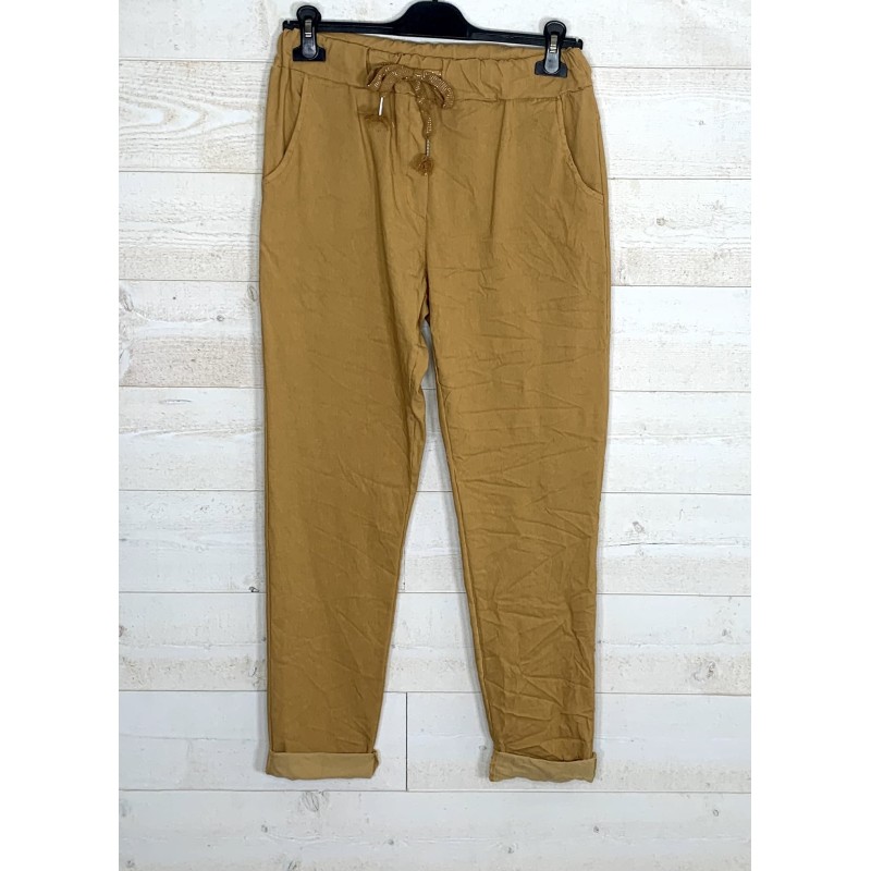 Pantalon COME moutarde
