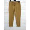 Pantalon COME moutarde