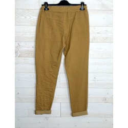 Pantalon COME moutarde