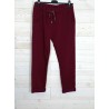Pantalon COME bordeau