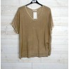 Teeshirt MANU beige