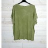 Teeshirt MANU vert pistache
